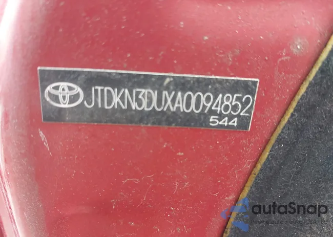 JTDKN3DUXA0094852: 44323125