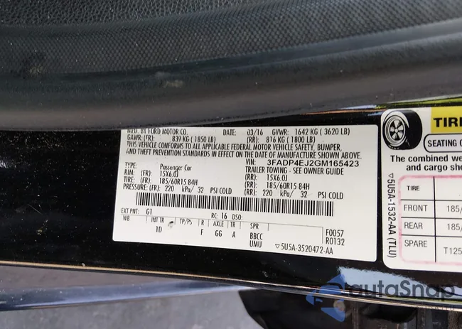 3FADP4EJ2GM165423: 44323193