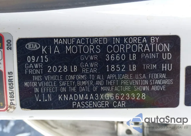 KNADM4A3XG6623328: 44323211