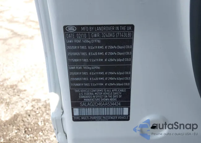 SALAG2D46AA534424: 44323272