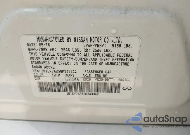 JN1EV7AR5GM343342: 44323298