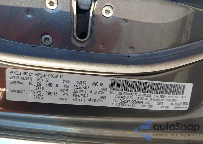 1C6RR6KP1DS544096: 44323486