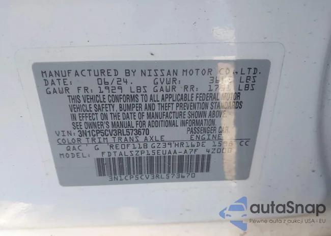 3N1CP5CV3RL573670: 44322833