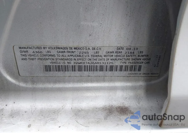 3VWRX7AJ6AM131125: 44324057