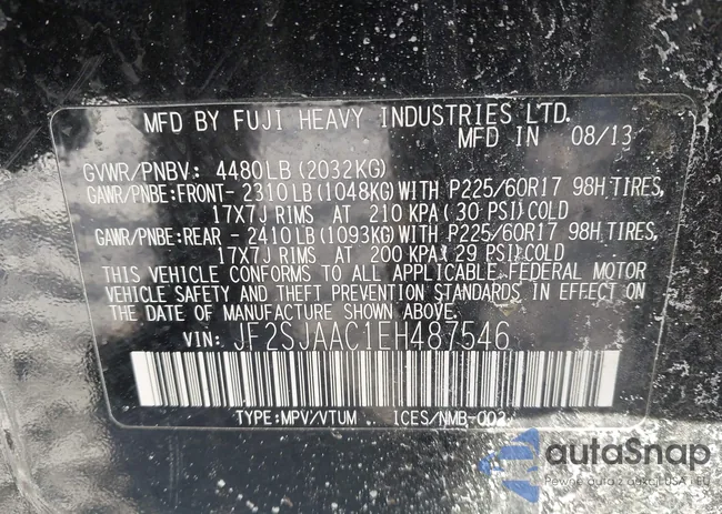 JF2SJAAC1EH487546: 44324177