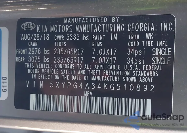 5XYPG4A34KG510892: 44324282