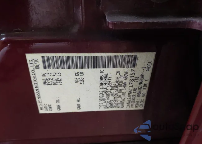 1N4AL2AP6AC178357: 44324490