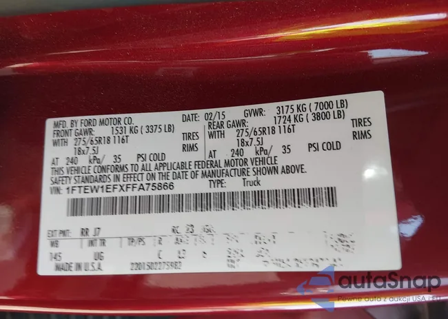 1FTEW1EFXFFA75866: 44323618