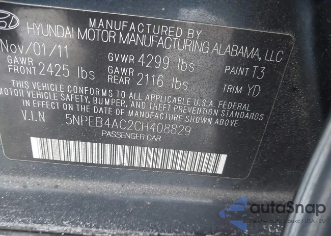 5NPEB4AC2CH408829: 44323639