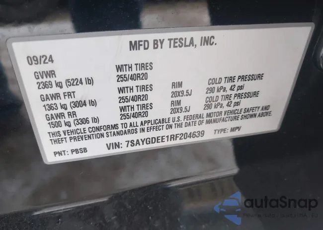 7SAYGDEE1RF204639: 44323661