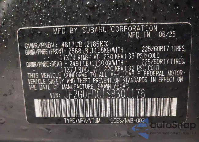 JF2GUHDC1S8301176: 44323693