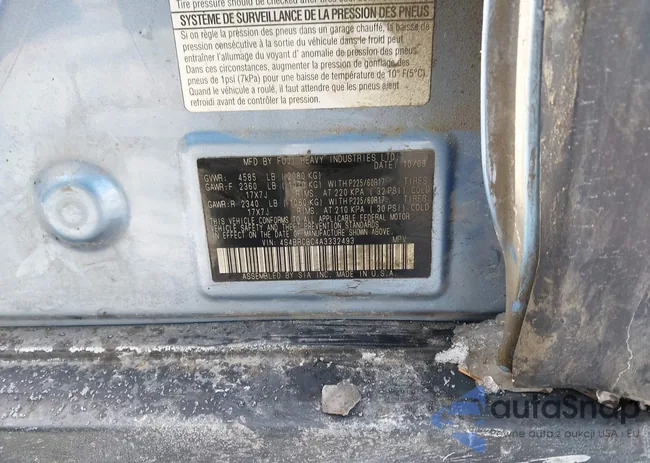 4S4BRCBC4A3332493: 44323738