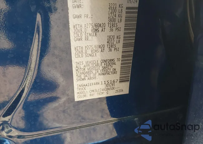 1N6AA1EF4RN115167: 44323740