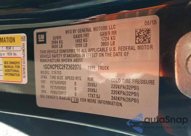 1GCNCPEC2FZ362070: 44323802