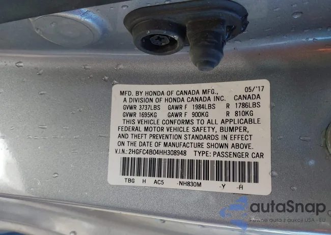 2HGFC4B04HH308948: 44325020