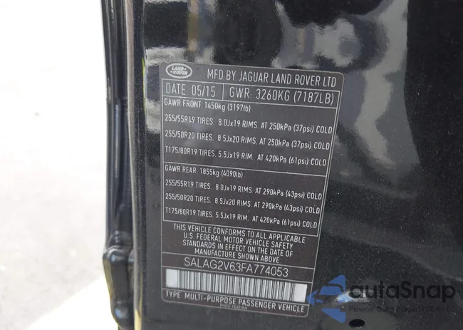 SALAG2V63FA774053: 44325226