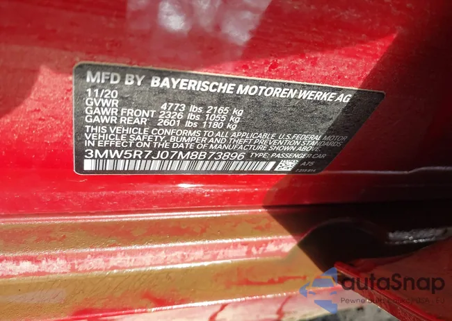 3MW5R7J07M8B73896: 44325227