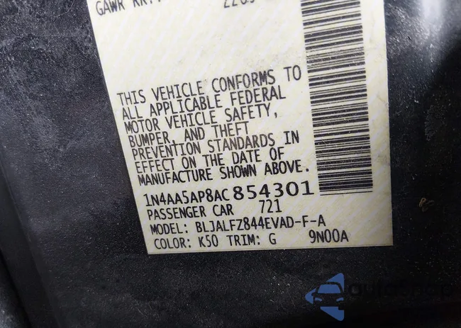 1N4AA5AP8AC854301: 44325274