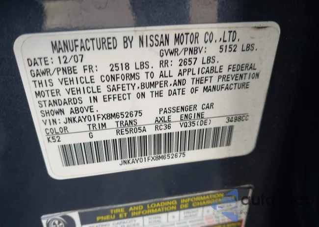 JNKAY01FX8M652675: 44325552