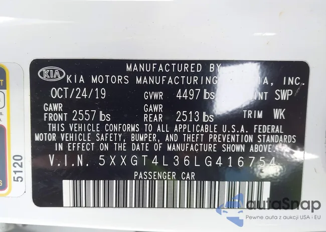 5XXGT4L36LG416754: 44324817