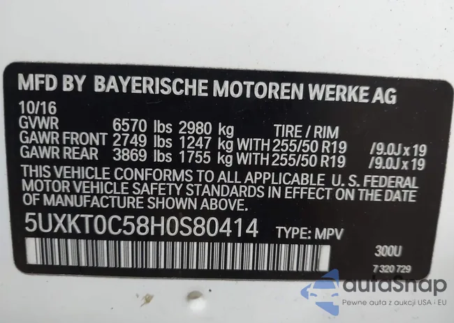 5UXKT0C58H0S80414: 44326089