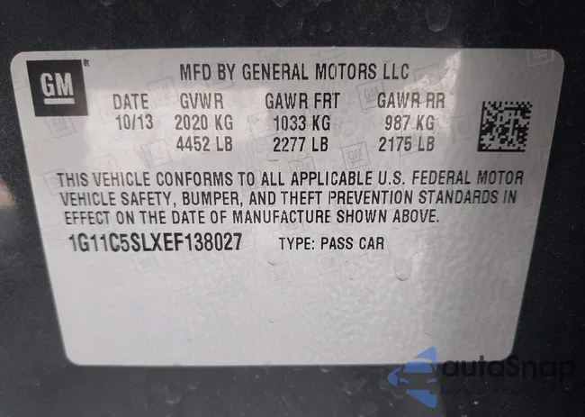 1G11C5SLXEF138027: 44326103