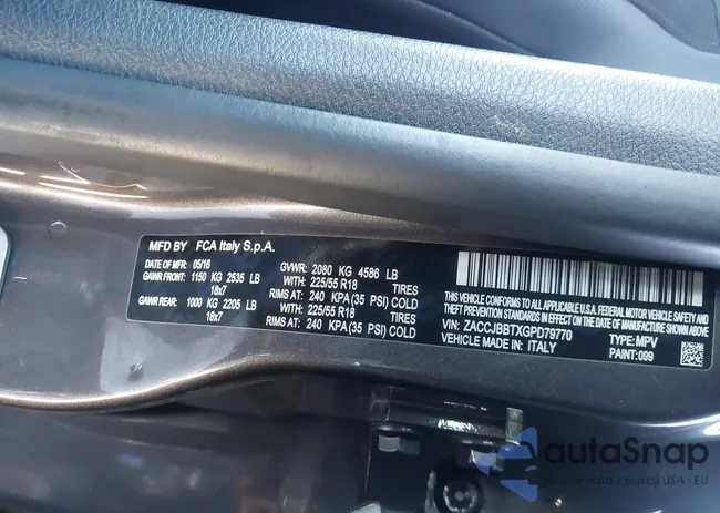 ZACCJBBTXGPD79770: 44326125