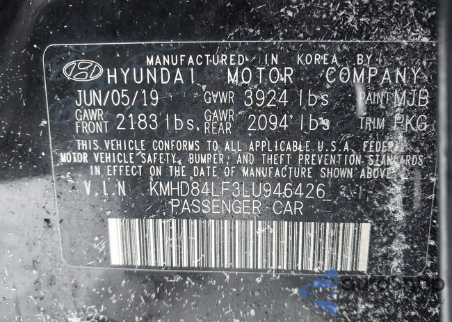 KMHD84LF3LU946426: 44326315