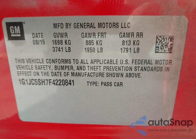 1G1JC5SH7F4220841: 44325682