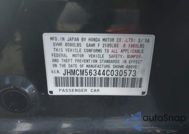 JHMCM56344C030573: 44325698