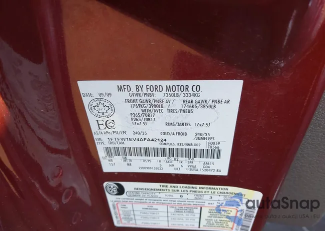 1FTFW1EV4AFA42124: 44325853