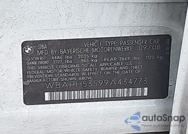 WBAPH53599A434773: 44327086