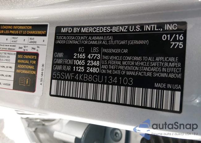 55SWF4KB8GU134103: 44327139