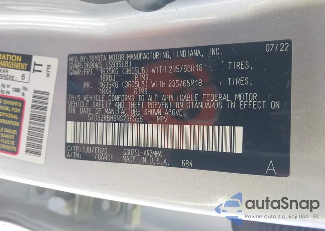 5TDGZRBH8NS236556: 44326868