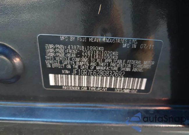 JF1GR7E62BG832692: 44326955