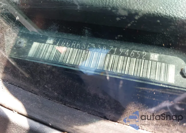 1GCRKSE33BZ194652: 44327991