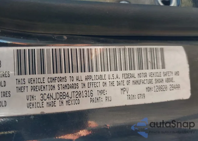 3C4NJDBB4JT201316: 44328063