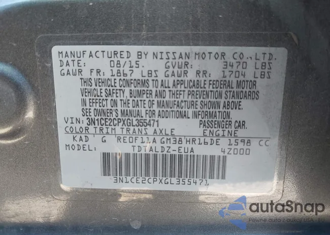 3N1CE2CPXGL355471: 44328066