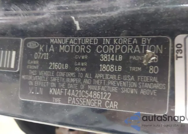 KNAFT4A21C5486122: 44328161