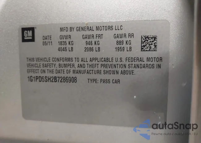 1G1PD5SH2B7286908: 44328257