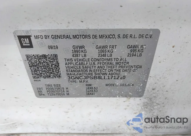 3GNCJPSB8LL171210: 44328295