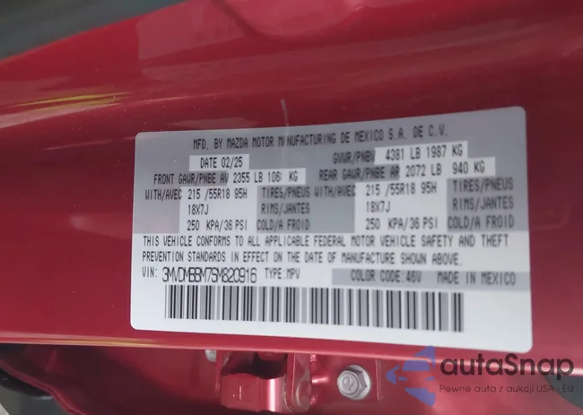 3MVDMBBM7SM820916: 44328399