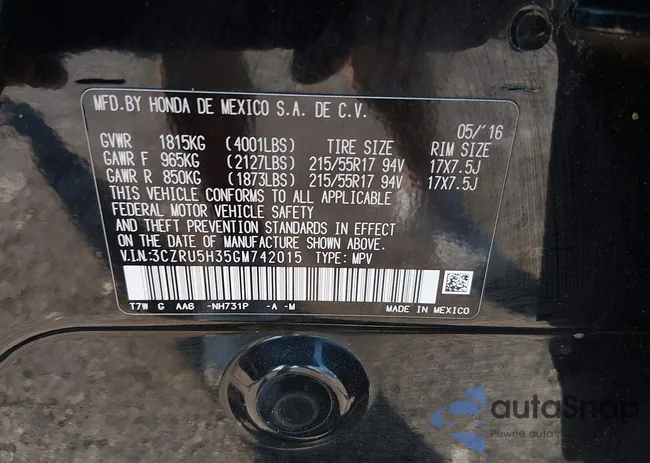 3CZRU5H35GM742015: 44328468