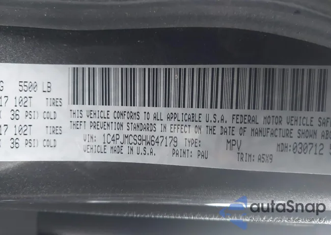 1C4PJMCS9HW647179: 44327611