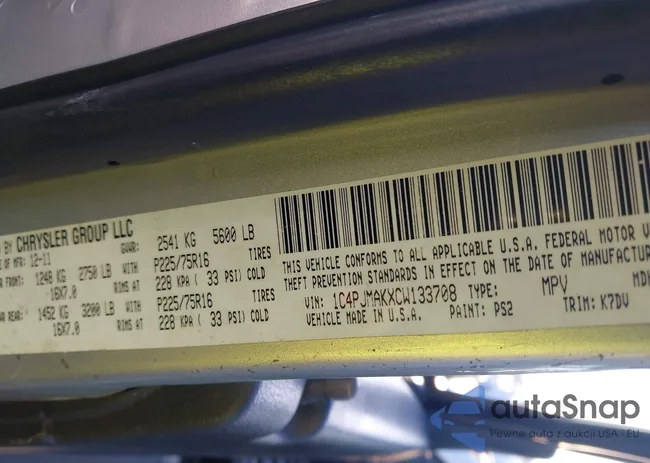 1C4PJMAKXCW133708: 44327717