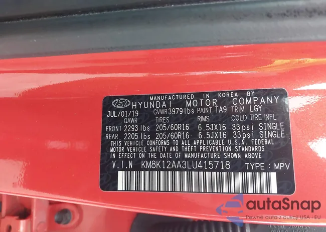 KM8K12AA3LU415718: 44328974