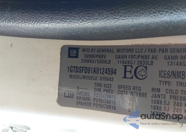 1GTDSFD91A8124594: 44329064