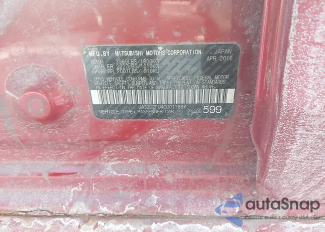 JA32U2FU4GU011667: 44329076