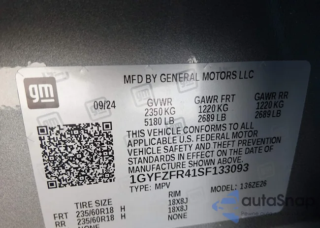 1GYFZFR41SF133093: 44329152