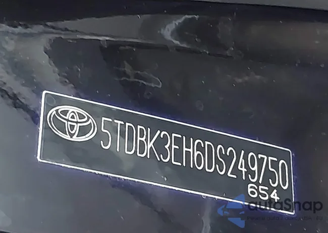 5TDBK3EH6DS249750: 44329201